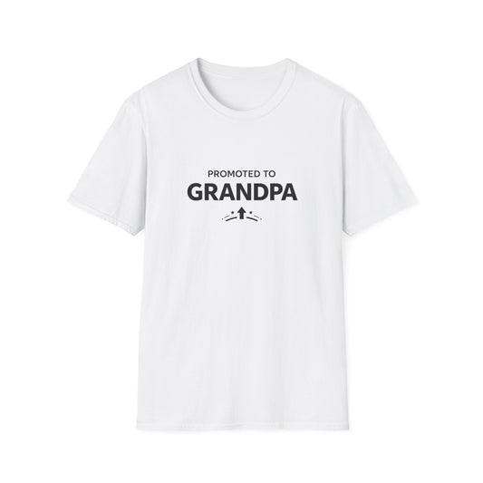Funny Grandpa Gift T-Shirt | Promoted to Grandpa Tee