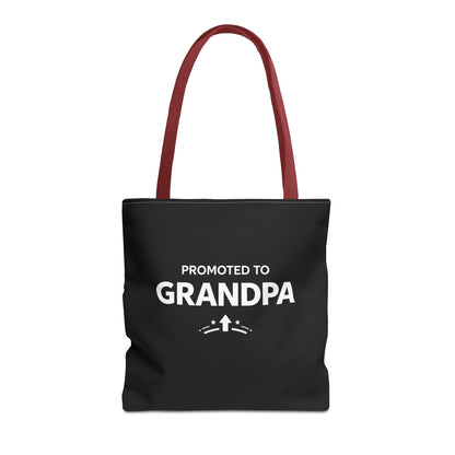 Grandpa Gift Tote Bag | Promoted to Grandpa