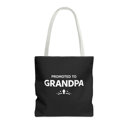 Grandpa Gift Tote Bag | Promoted to Grandpa