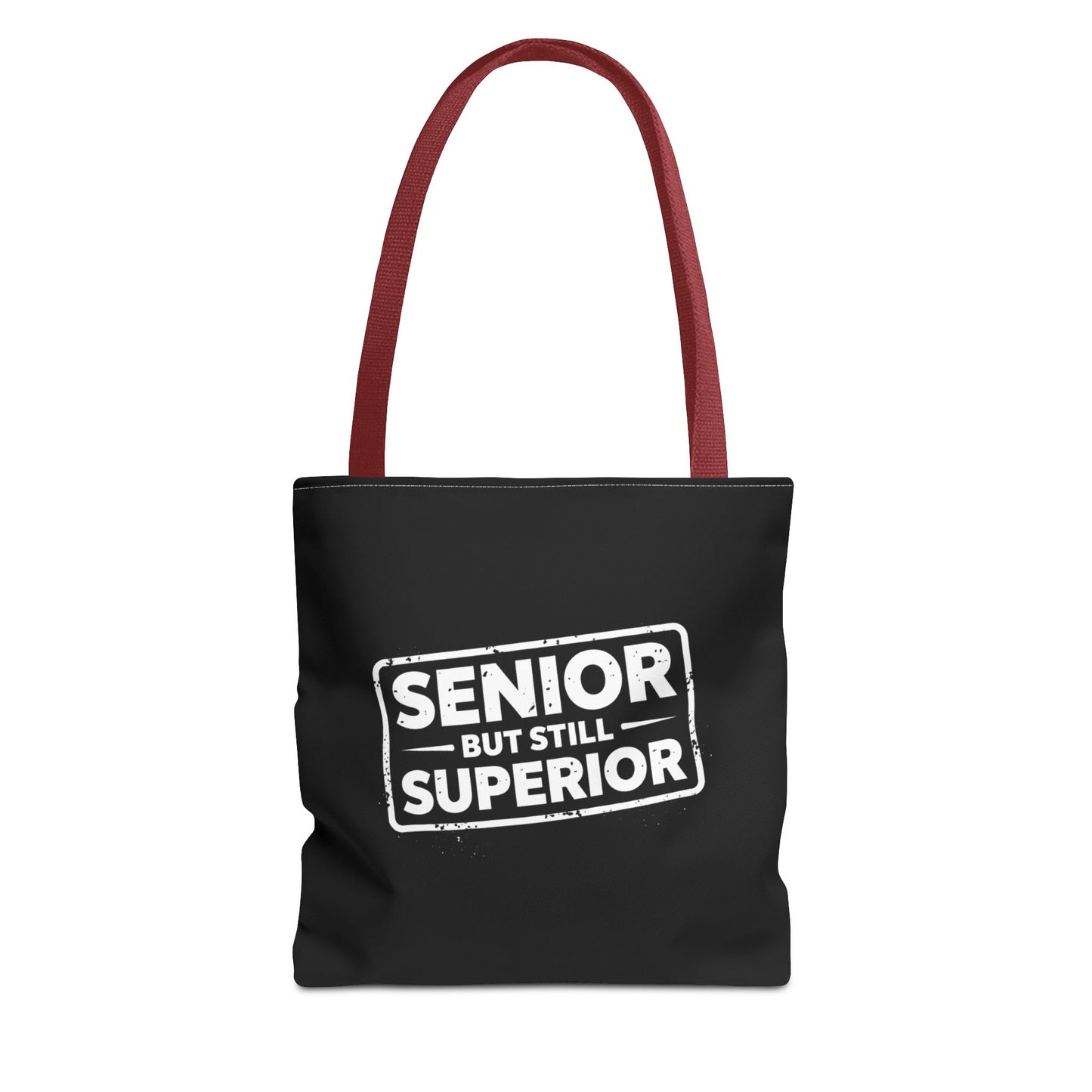 Funny Senior Tote Bag | Senior But Still Superior Gift Bag