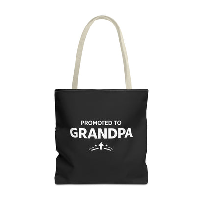 Grandpa Gift Tote Bag | Promoted to Grandpa