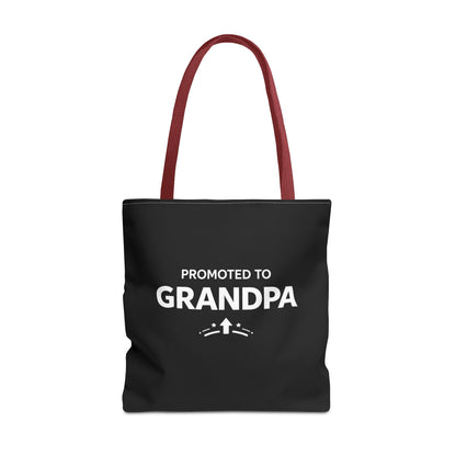 Grandpa Gift Tote Bag | Promoted to Grandpa