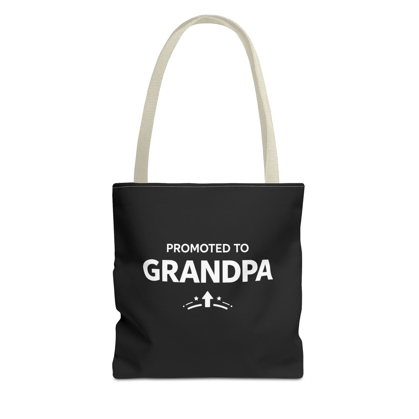 Grandpa Gift Tote Bag | Promoted to Grandpa