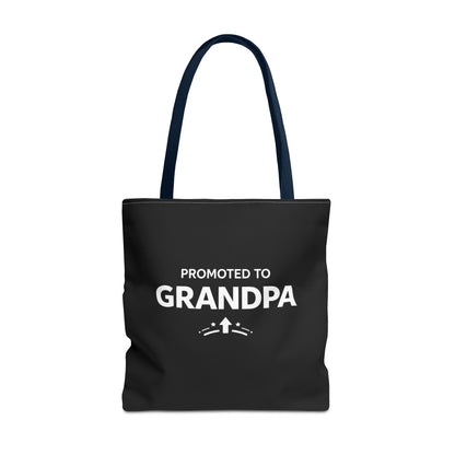 Grandpa Gift Tote Bag | Promoted to Grandpa