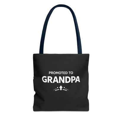 Grandpa Gift Tote Bag | Promoted to Grandpa