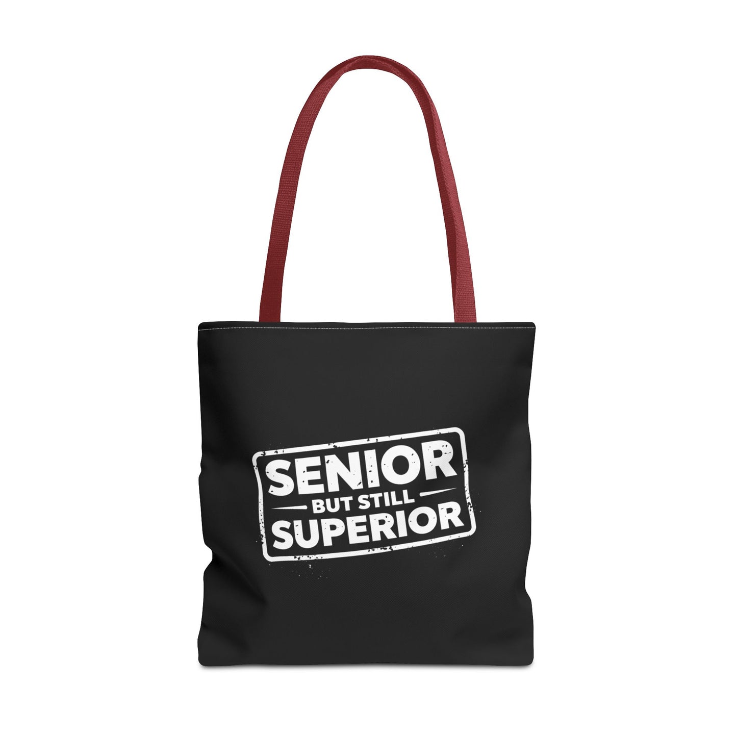 Funny Senior Tote Bag | Senior But Still Superior Gift Bag