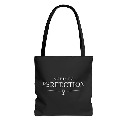 Funny Birthday Gift Tote Bag | Aged to Perfection